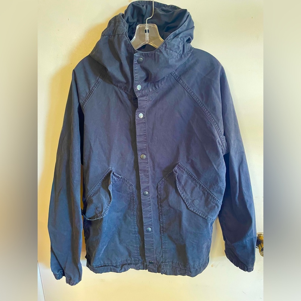 Albam Jacket Parka - Navy Blue Large